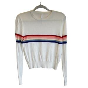 Spiritual Gangster x Madeleine Thompson Rainbow Sweater